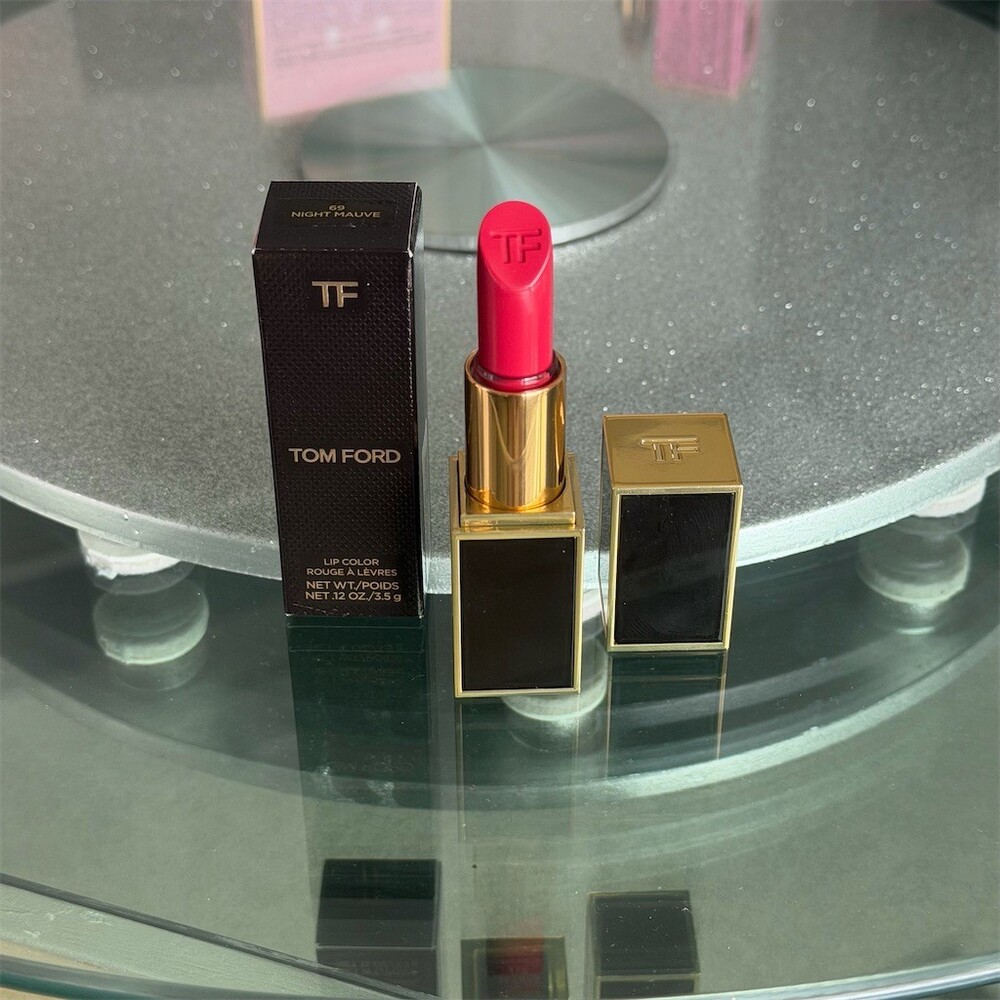 Tom Ford Lip Color Lipstick 69 Night Mauve Satin Cream 3.5g With Box